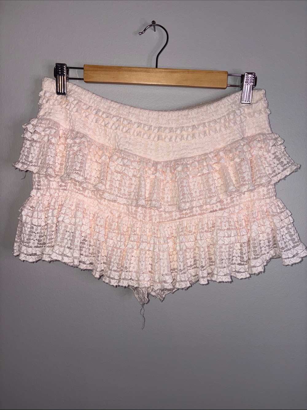 Starbelle Pink Lace Shorts